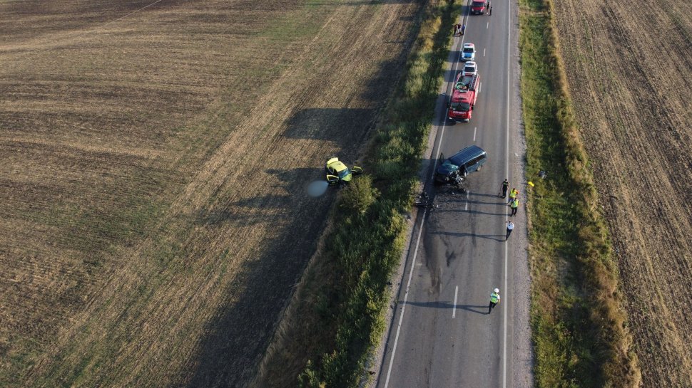 Planul roșu de intervenție, activat la Bălcăuți în urma unui accident rutier 2348