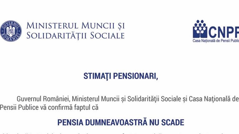 Scrisoarea oficială pe care o vor primi toți pensionarii 2420