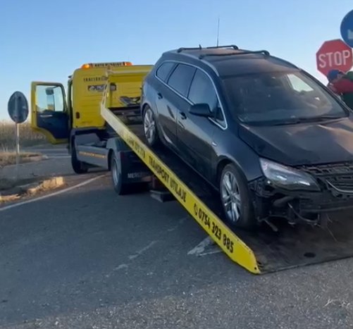 Alcoolemie record a șoferului care a ajuns cu mașina în câmp la Fântâna Mare 2481