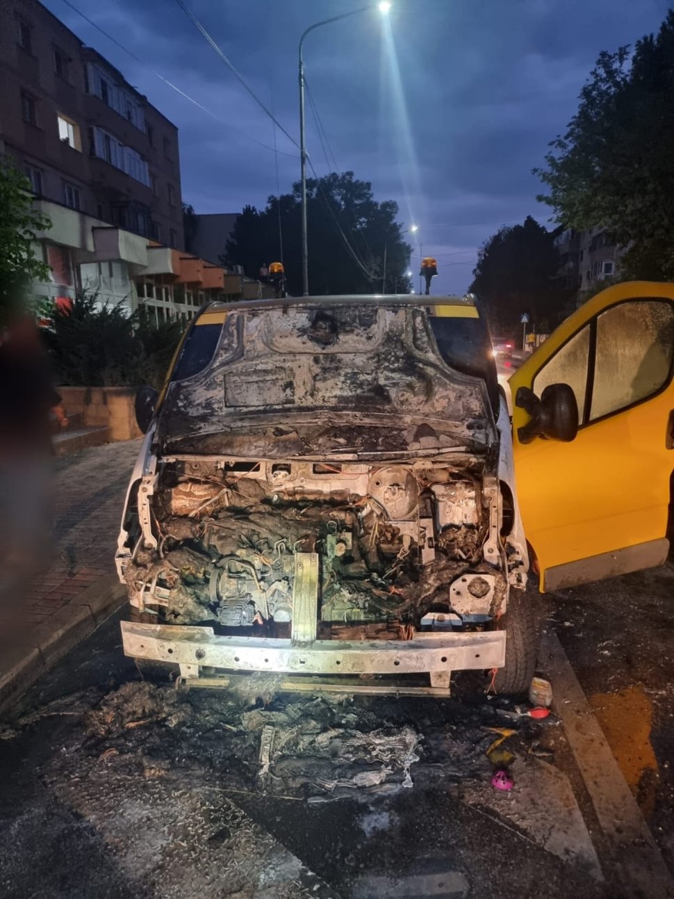 Momente de panică pe Calea Bucovinei, în municipiul Rădăuți 2486