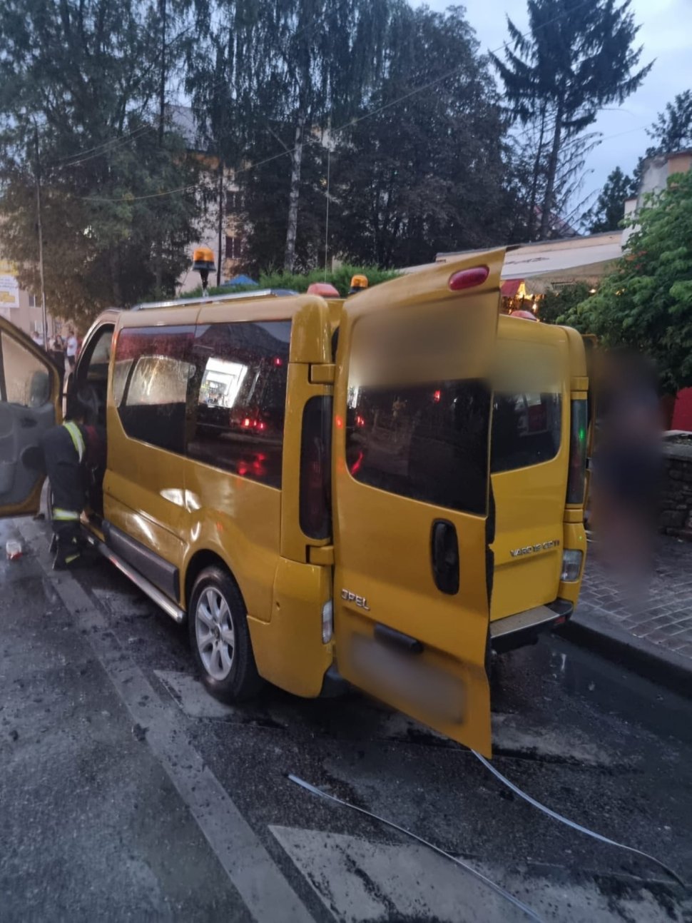 Momente de panică pe Calea Bucovinei, în municipiul Rădăuți 2487