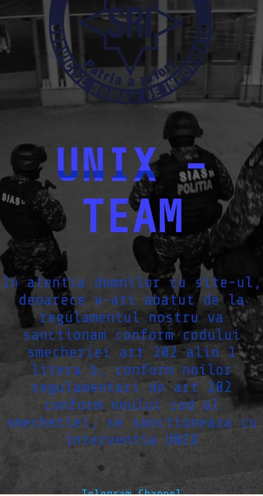 Site-ul poliției locale Suceava compromis de hackeri  2711