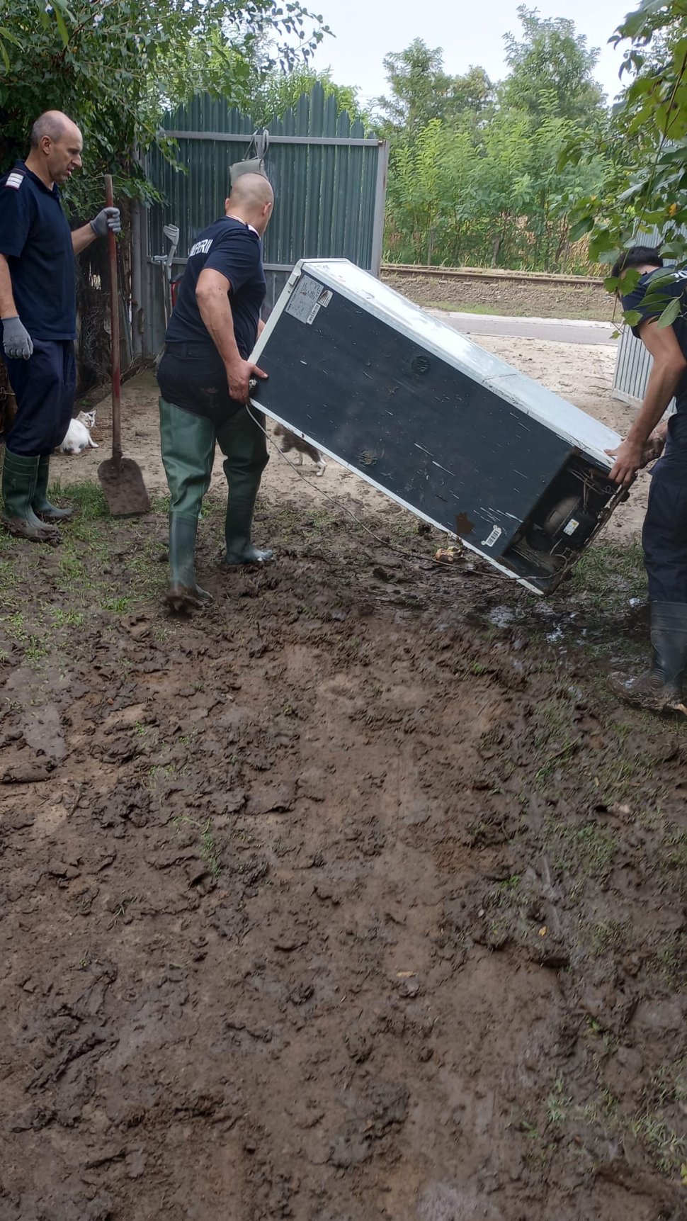 ISU Suceava, alături de sinistrații din Galați 2982