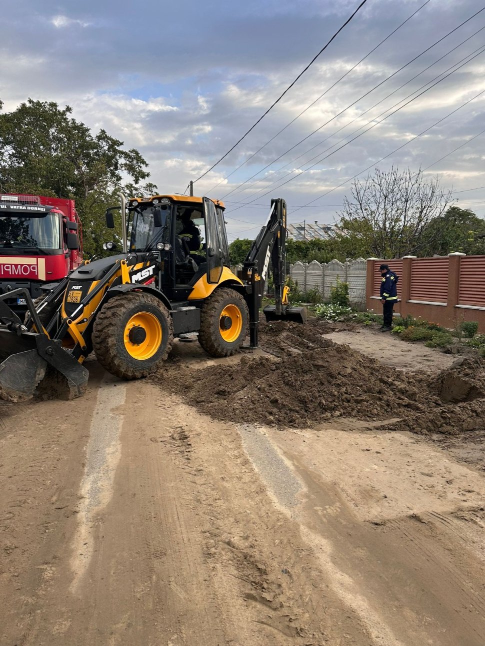 ISU Suceava, alături de sinistrații din Galați 2984