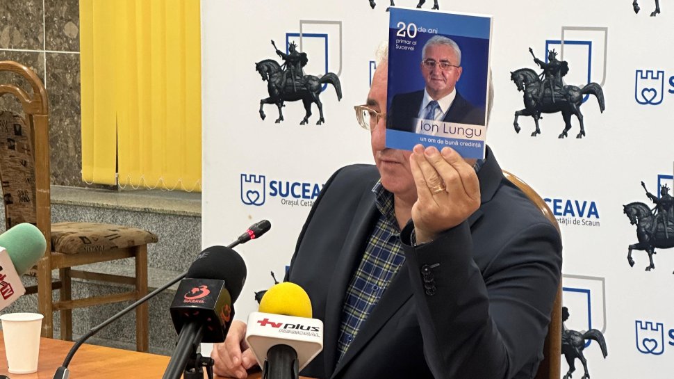 „20 de ani primar al Sucevei” broșura pe care o va lansa Ion Lungu 3232