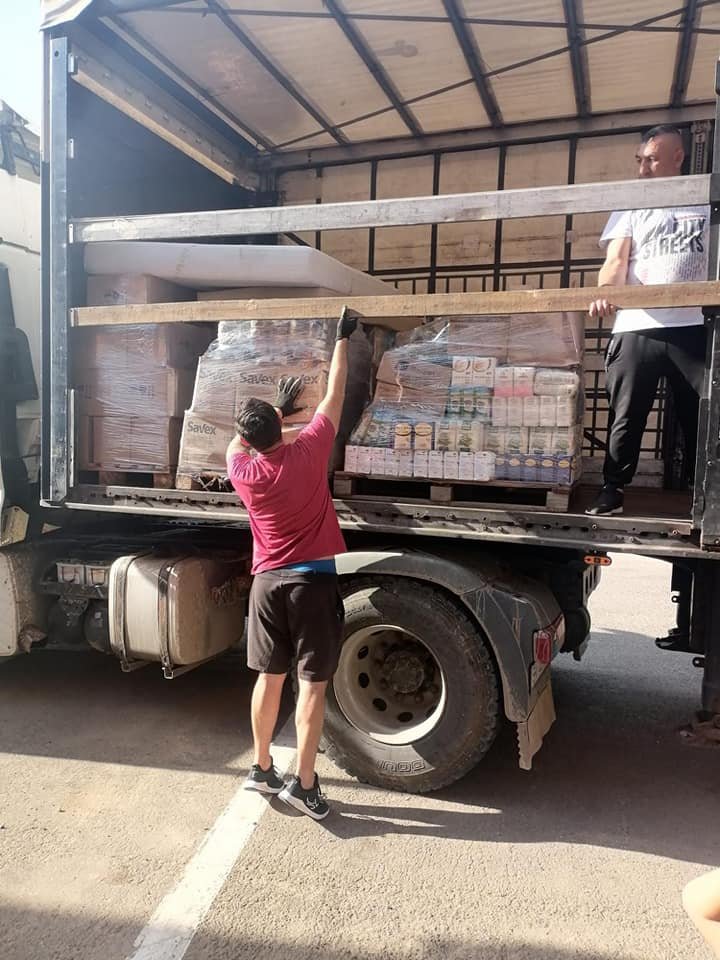 Voluntarii din comuna Șcheia s-au îndreptat către sinistrații din Galați 3268