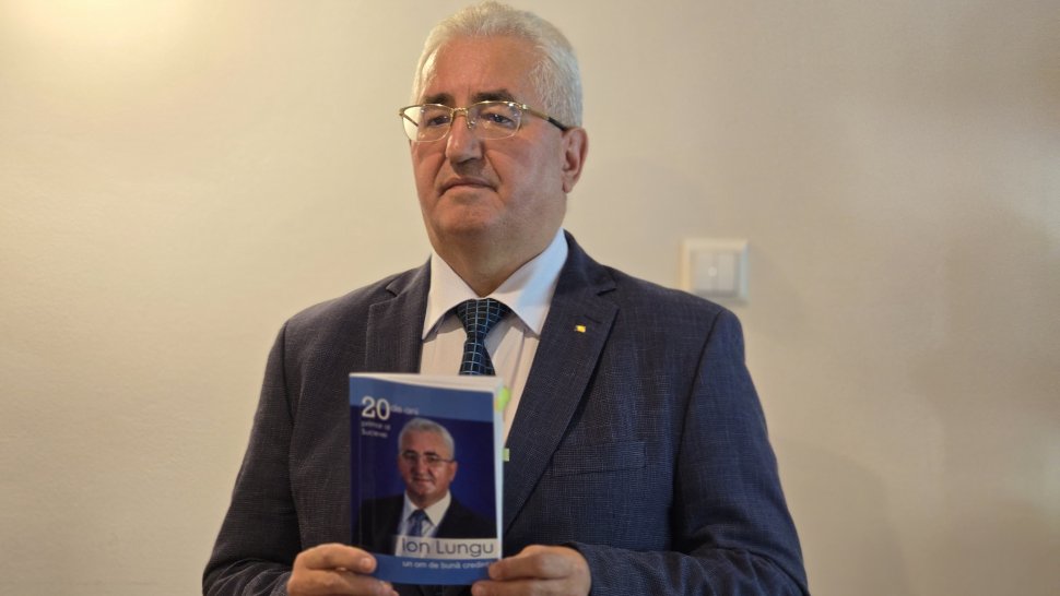 Primarul Sucevei a lansat cartea „Ion Lungu - un om de bună credință”  3360