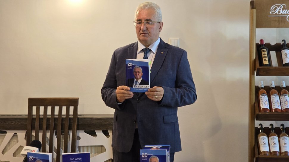Primarul Sucevei a lansat cartea „Ion Lungu - un om de bună credință”  3361