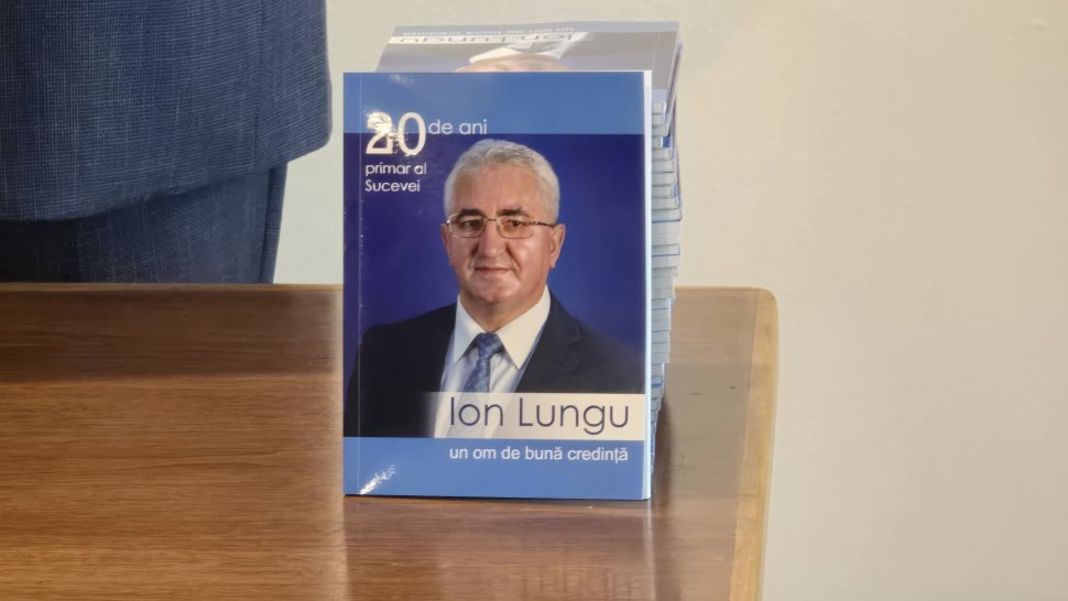 Primarul Sucevei a lansat cartea „Ion Lungu - un om de bună credință”  3364