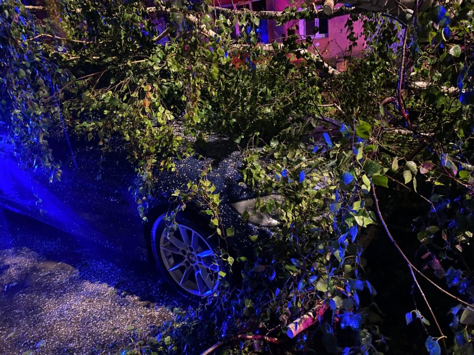 Pompierii suceveni, la datorie: numeroase intervenții în perioada codului portocaliu 3431