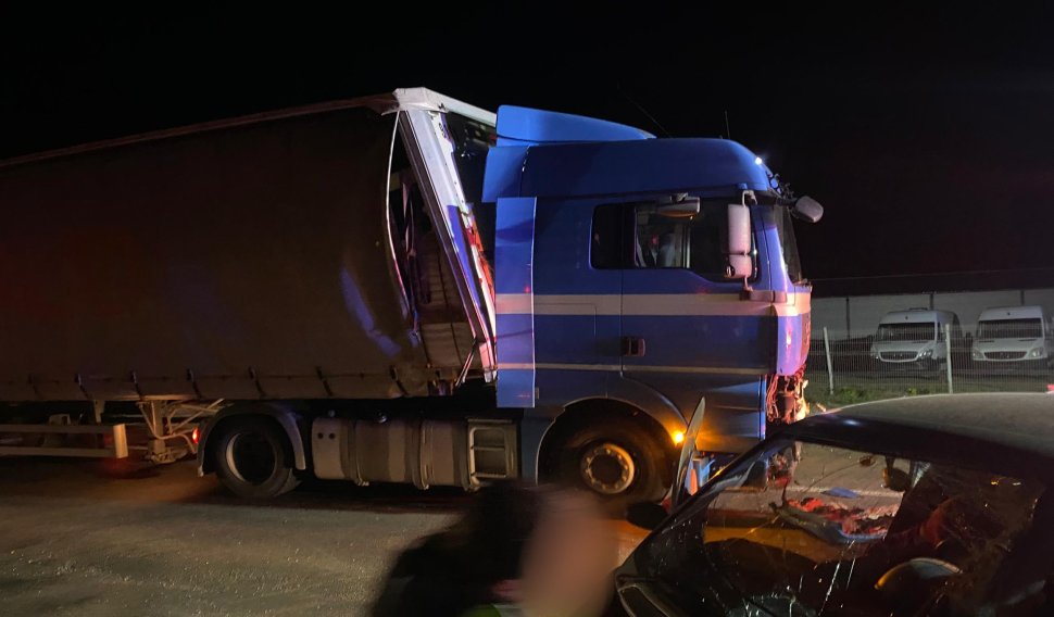 Accident rutier grav la miezul nopții, în localitatea Cumpărătura 3546