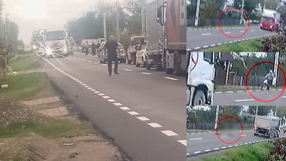 Biciclistul accidentat ieri la Boroaia este în stare gravă la spital 3693