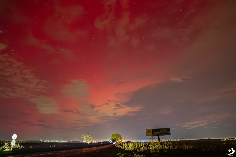  Aurora boreală a atras privirile sucevenilor către cer, în noaptea de joi spre vineri 3760