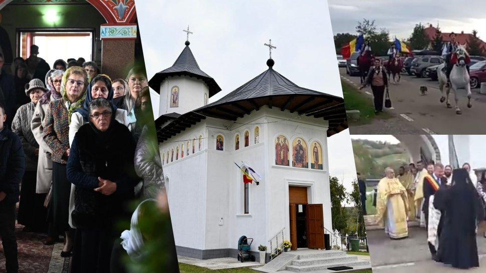 Zi de sărbătoare creștină la Boroaia; Biserica „Sf. Împărați Constantin și Elena” din Suseni a fost resfințită