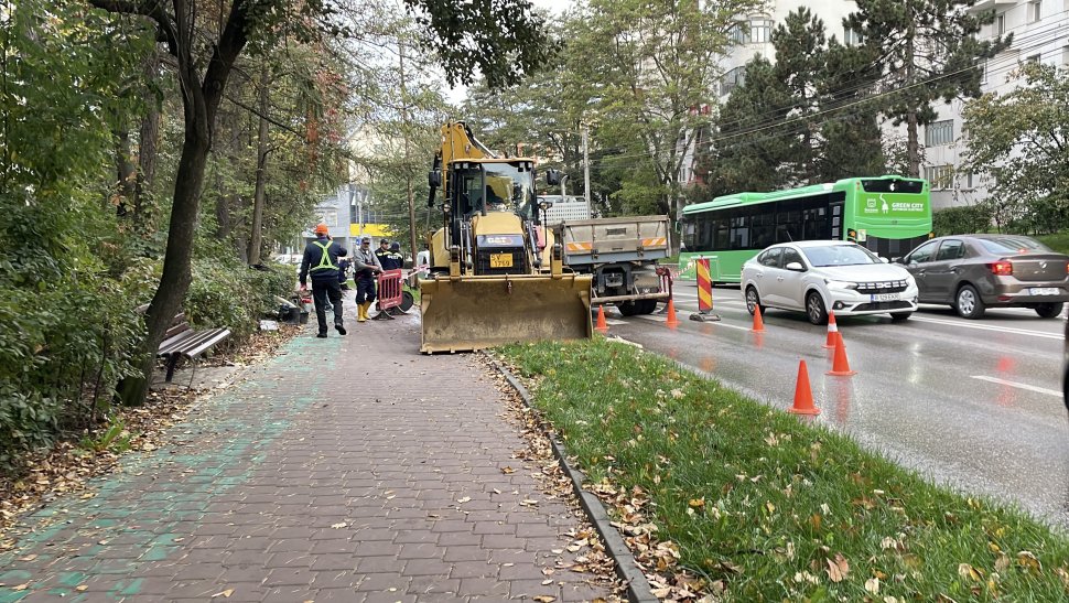 O nouă avarie ACET pe Bulevardul George Enescu 3882