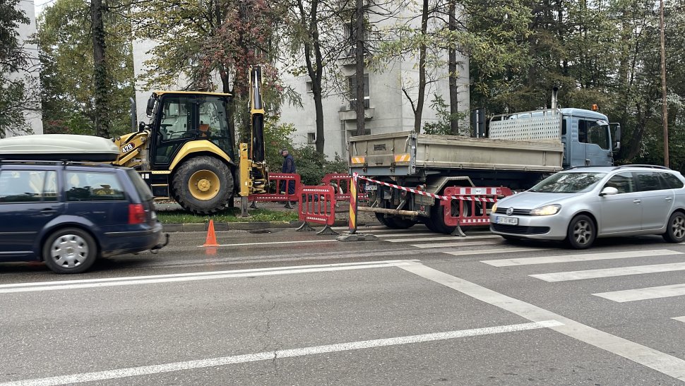 O nouă avarie ACET pe Bulevardul George Enescu 3890