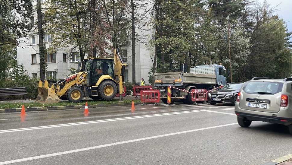 O nouă avarie ACET pe Bulevardul George Enescu 3891