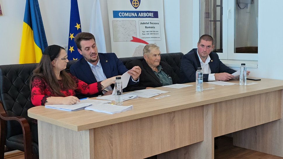 Dan Tiperciuc, primarul comunei Arbore, învestit în noul mandat de primar 4054