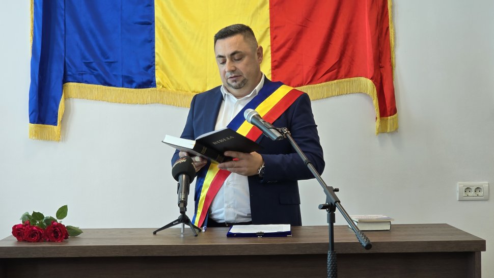 Dan Tiperciuc, primarul comunei Arbore, învestit în noul mandat de primar 4059