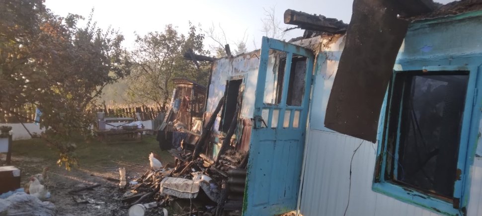 Coș de fum deteriorat, cauza unui incendiu mortal la Dolhasca 4109