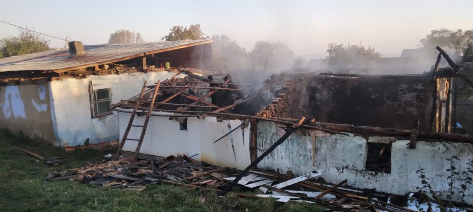 Coș de fum deteriorat, cauza unui incendiu mortal la Dolhasca 4111