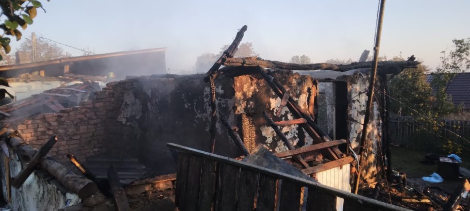 Coș de fum deteriorat, cauza unui incendiu mortal la Dolhasca 4112