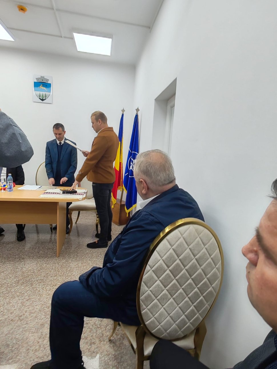 Primarul comunei Boroaia, Vasile Berariu, învestit pentru al șaselea mandat 4145