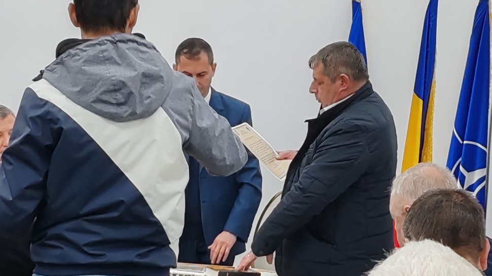 Primarul comunei Boroaia, Vasile Berariu, învestit pentru al șaselea mandat 4152