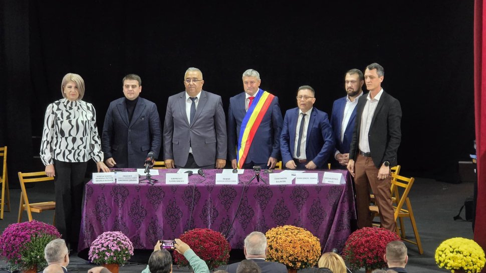 Cătălin Coman, primarul municipiului Fălticeni, învestit în noul mandat pentru conducerea municipiului