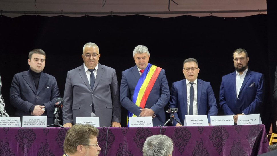 Cătălin Coman, primarul municipiului Fălticeni, învestit în noul mandat pentru conducerea municipiului 4218