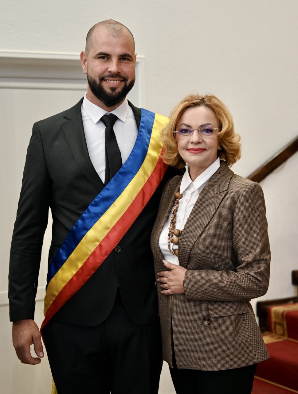 Gheorghe Șoldan prezent la învestirea noului primar al comunei Botoșana 4207