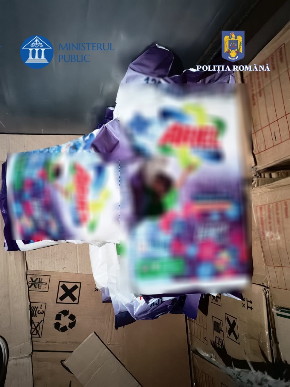 19 percheziții desfășurate în cadrul operațiunii ,,Jupiter”, Polițiștii au confiscat peste 2 tone de detergenți 4284