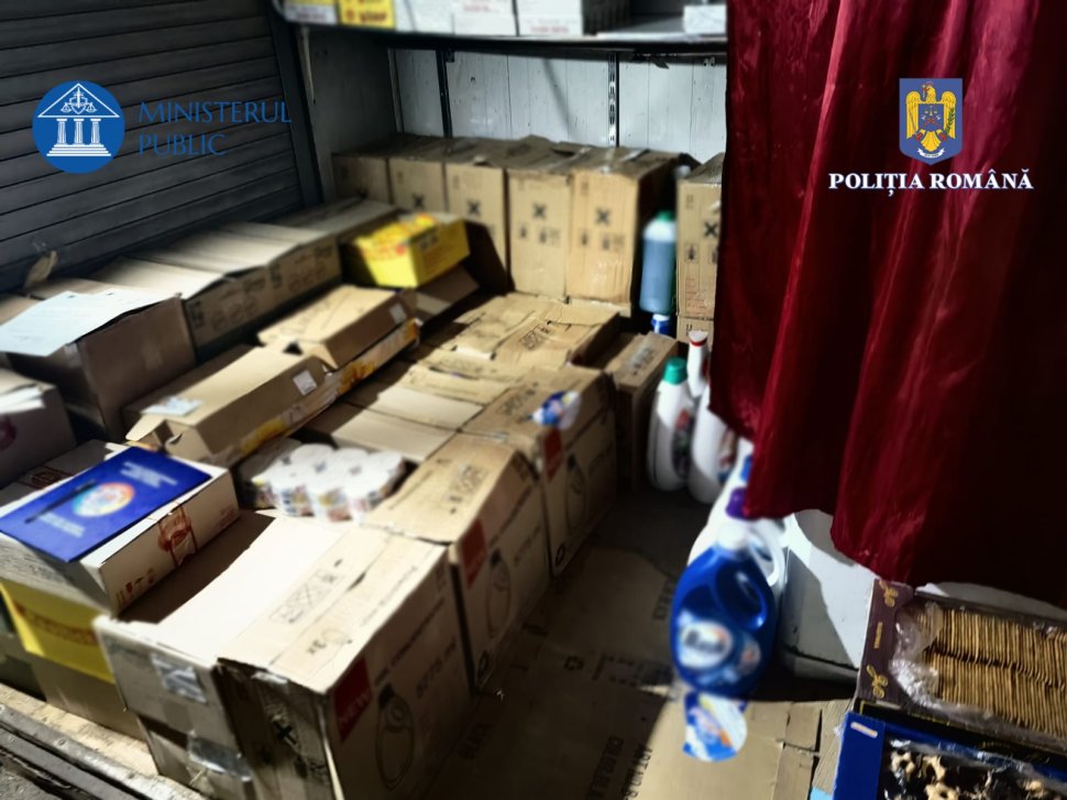 19 percheziții desfășurate în cadrul operațiunii ,,Jupiter”, Polițiștii au confiscat peste 2 tone de detergenți 4289