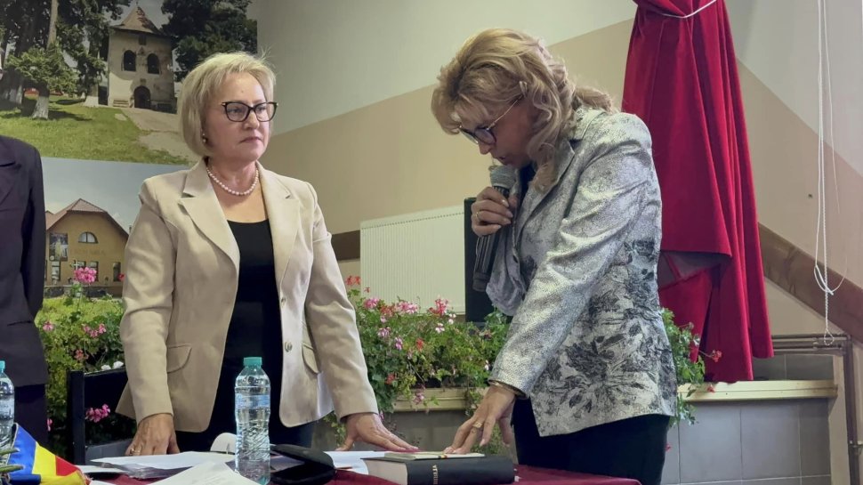 Primarul comunei Baia, Maria Tomescu, investită în cel de-al treilea mandat  4365