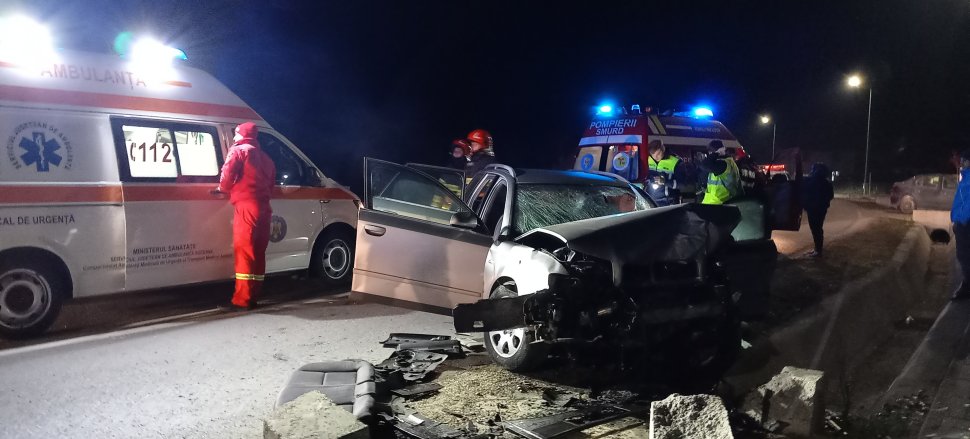 Șase persoane au ajuns la spital în urma unui accident rutier la Falcău 