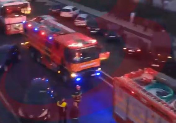 Incendiu izbucnit în apartamentul unui bloc din Fălticeni