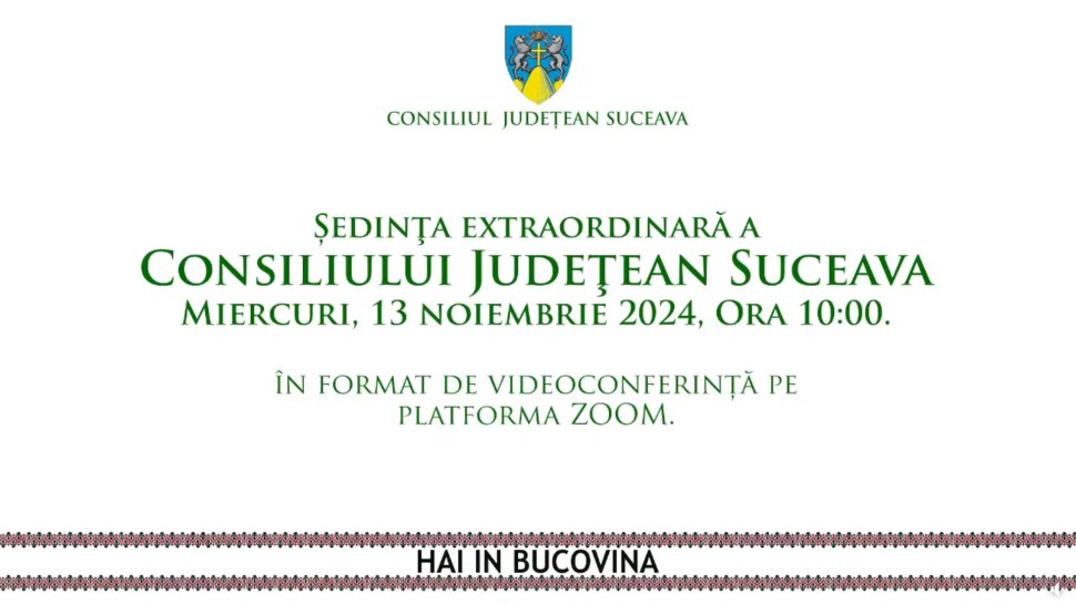 Rectificarea bugetară a județului Suceava, aprobată de consilierii județeni 