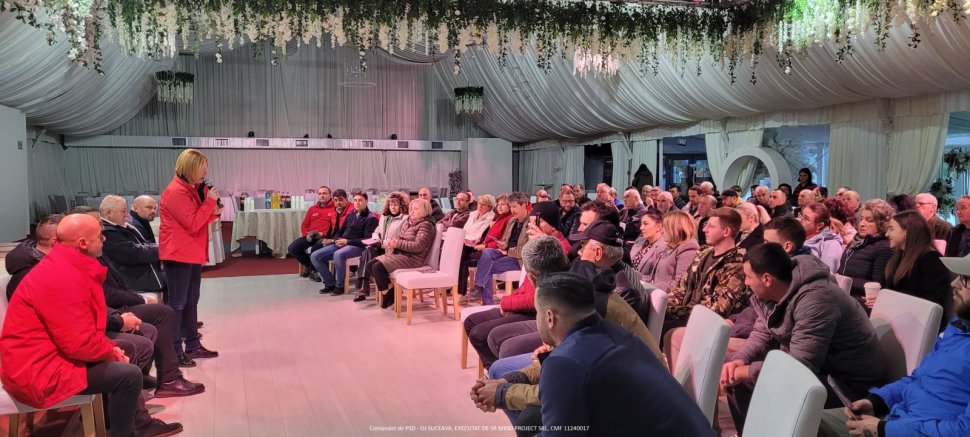 Echipa PSD, alături de președintele Consiliului Județean Suceava, Gheorghe Șoldan, a mers în Broșteni 5639