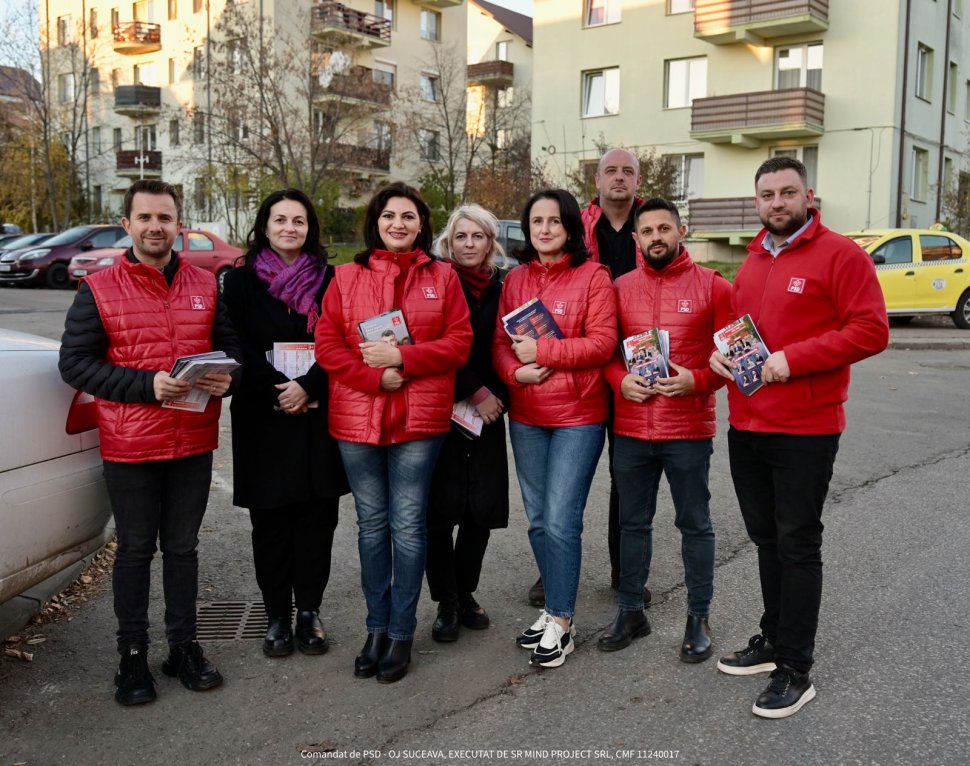 Social-democrații suceveni, în Burdujeni: Discuții cu locuitorii despre creșterea salariului minim și a pensiilor 5625