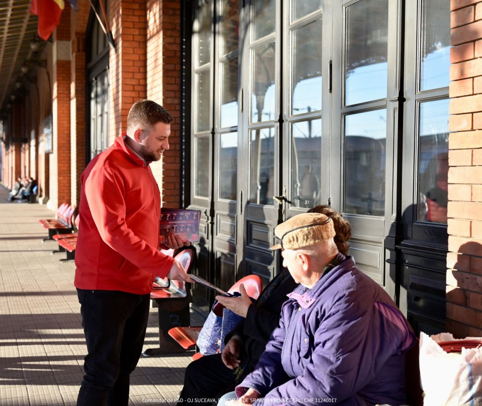 Social-democrații suceveni, în Burdujeni: Discuții cu locuitorii despre creșterea salariului minim și a pensiilor 5632