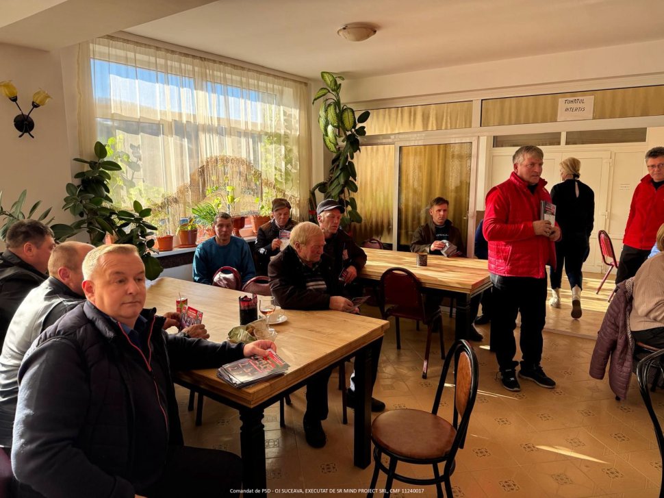 Echipa PSD Suceava, întâlnire cu locuitorii din Cârlibaba 5700