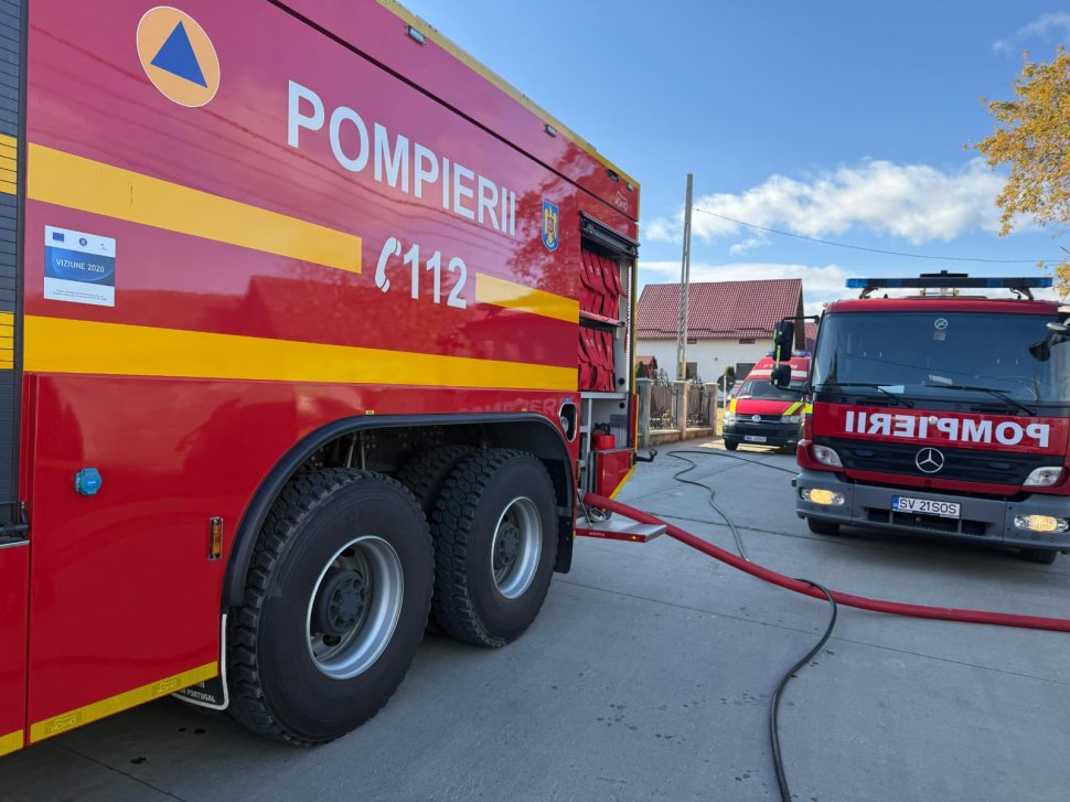 Incendiu devastator la Marginea: Intervenție contra cronometru a pompierilor 5803