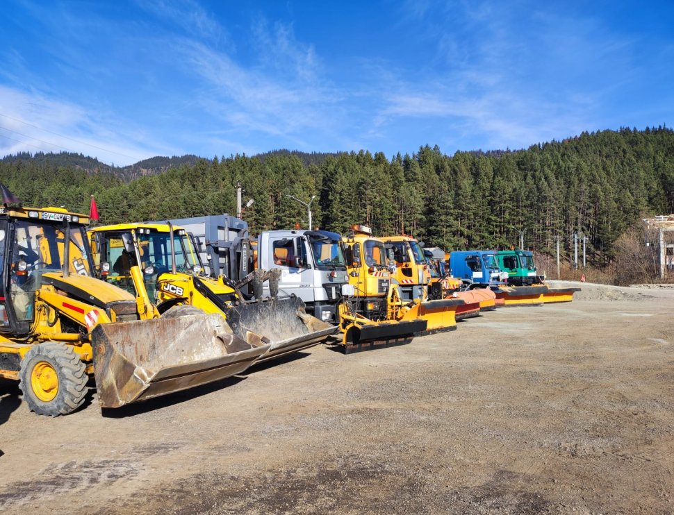 Suceava, pregătită pentru iarnă: stocuri mari de sare și utilaje gata de acțiune 5829