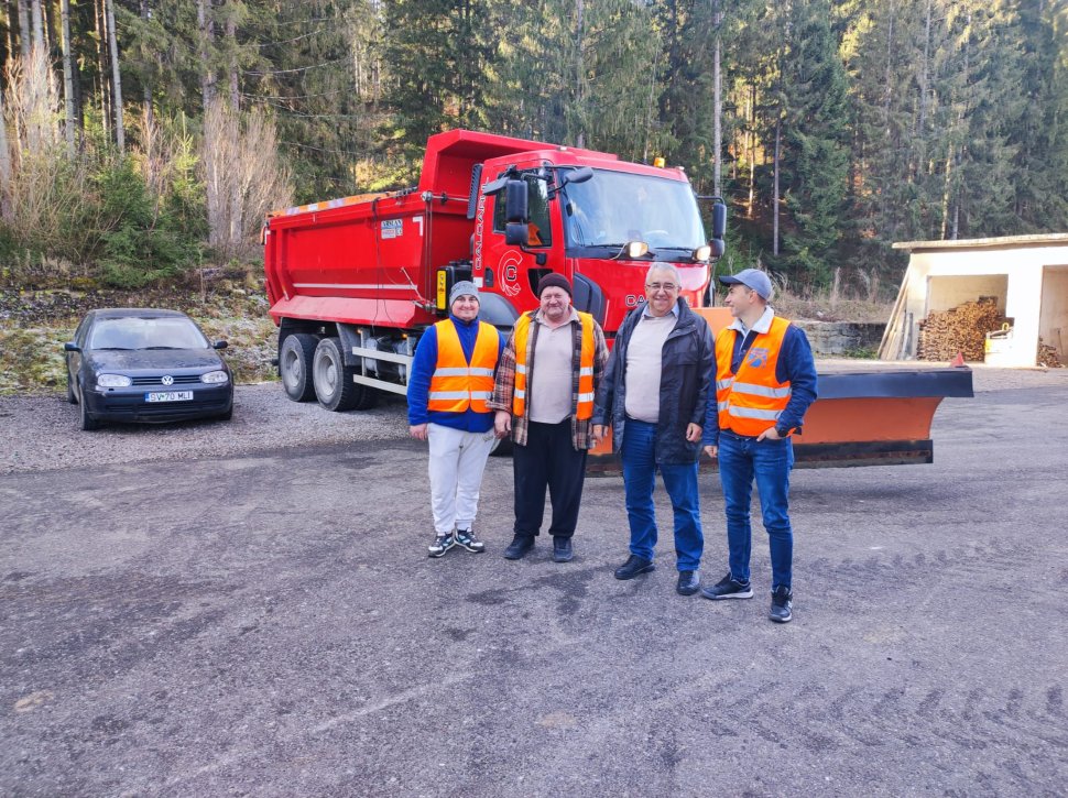 Suceava, pregătită pentru iarnă: stocuri mari de sare și utilaje gata de acțiune 5830