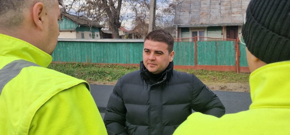Șoldan:” S-a dat startul asfaltării pe DJ 208D, în comuna Hănțești, după 17 ani de așteptare” 5948