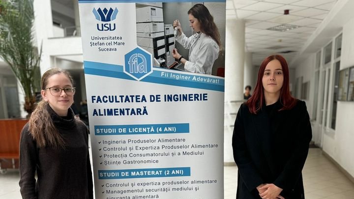 Trei studente ale Facultății de Inginerie Alimentară din cadrul Universității „Ștefan cel Mare” din Suceava câștigătoarele granturilor oferite de Ministerul Cercetării, Inovării și Digitalizării 6206