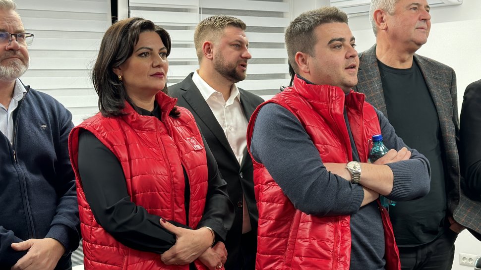 Reacții de la sediul PSD Suceava: Imagini surprinse la momentul prezentării exit-poll-urilor 6298