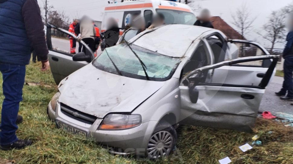 Accident rutier cu două victime în localitatea Bărăști 6689
