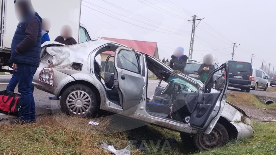 Accident rutier cu două victime în localitatea Bărăști 6690