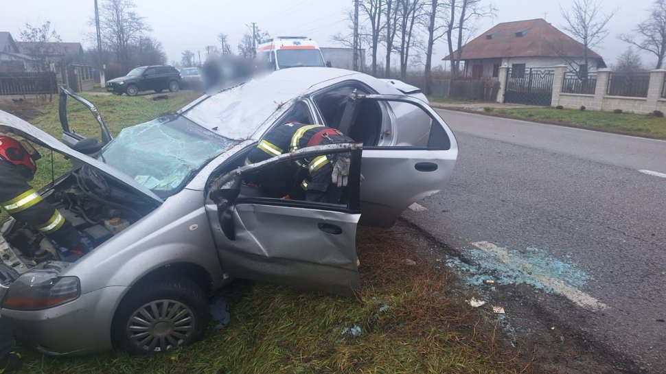 Accident rutier cu două victime în localitatea Bărăști 6693